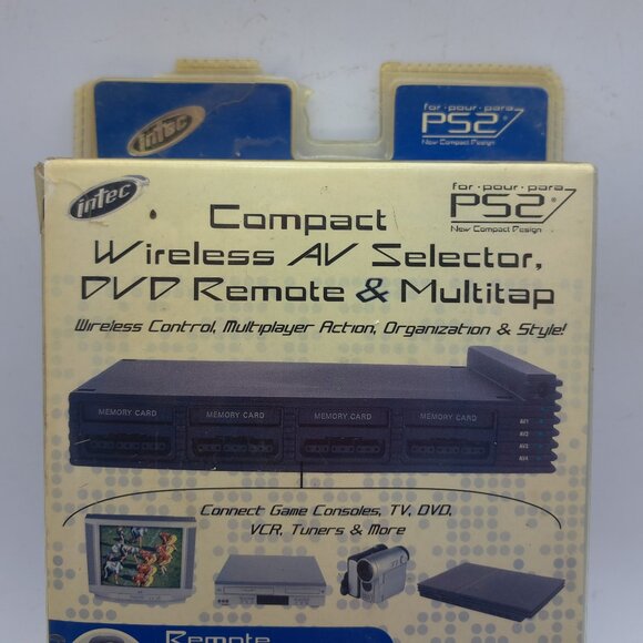 Intec Compact Wireless AV Selector DVD Remote & Multiap Unopened - Picture 3 of 11